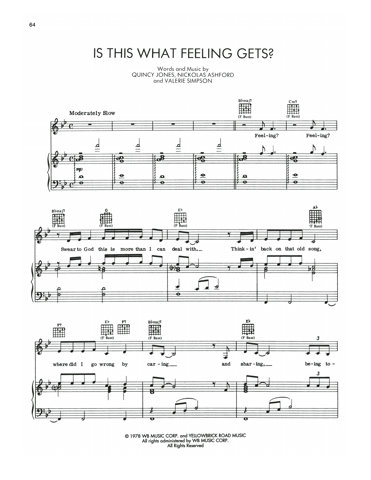 Produktbild zu: Is This What Feeling Gets? (Dorothy's Theme) (from The Wiz)