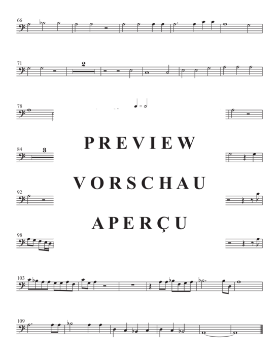 Product gallery: Page 13 of 19 Herr, nun lässt Du Deinen Diener , , (ensemble for bass, 4x trombone + BC)