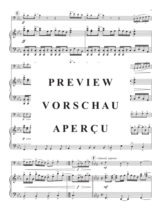 Product gallery: Page 9 of 21 Sonata No. 1 , , (euphonium + piano)