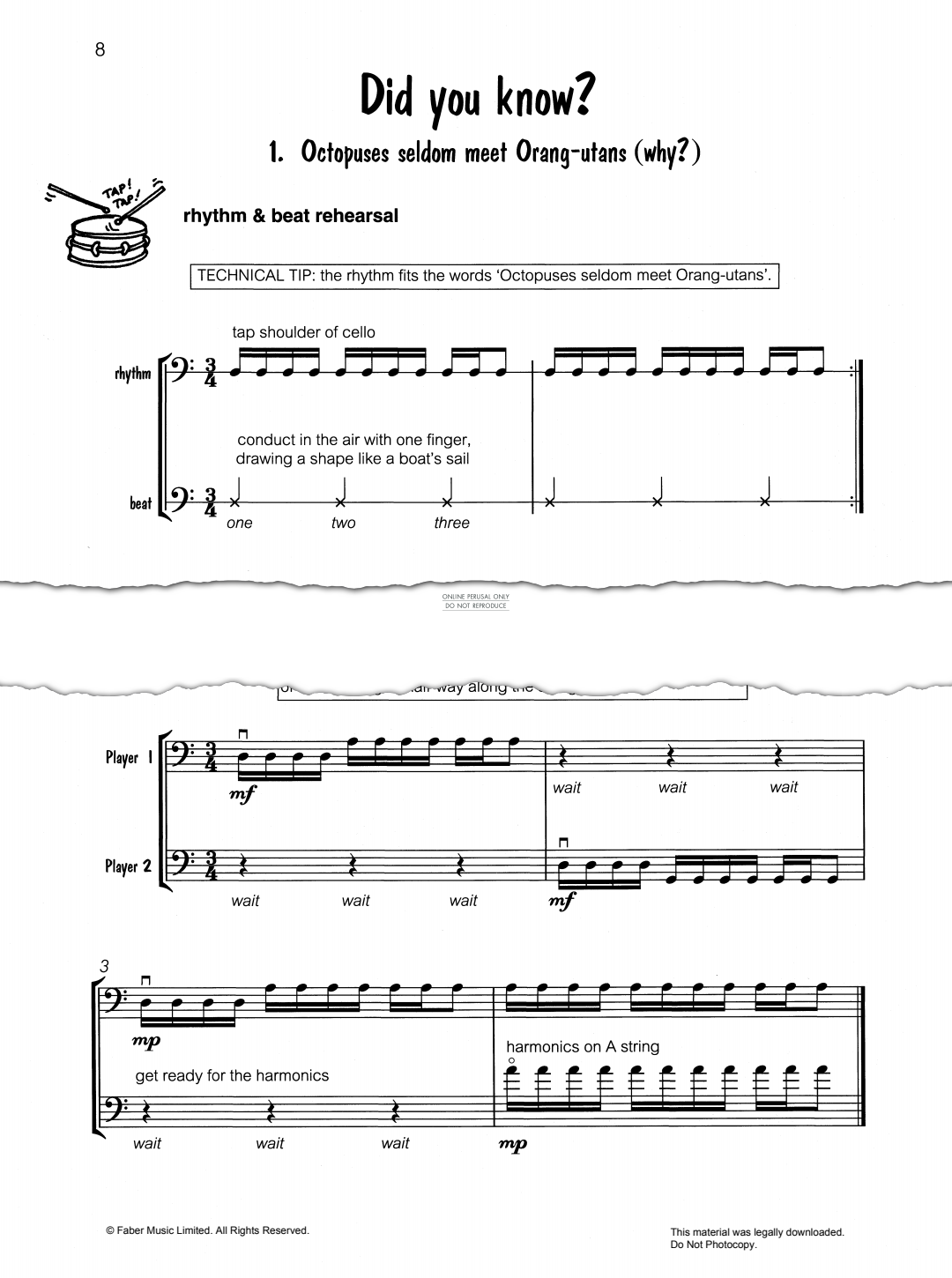 Produktgalerie: Seite 1 von 1 Did You Know?, Mary Cohen, Violoncello