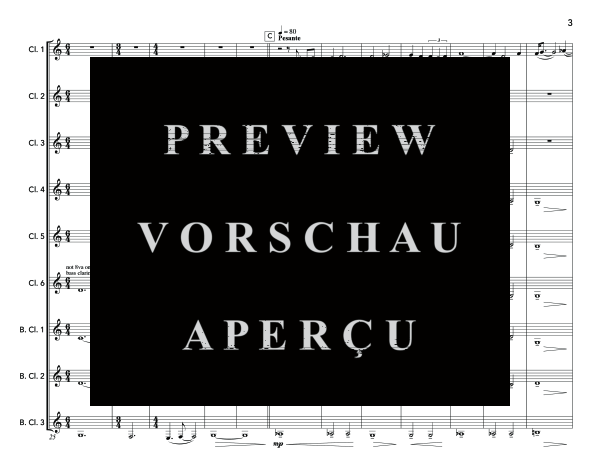 Produktgalerie: Seite 7 von 11 Supra, , (Klarinettenchor)