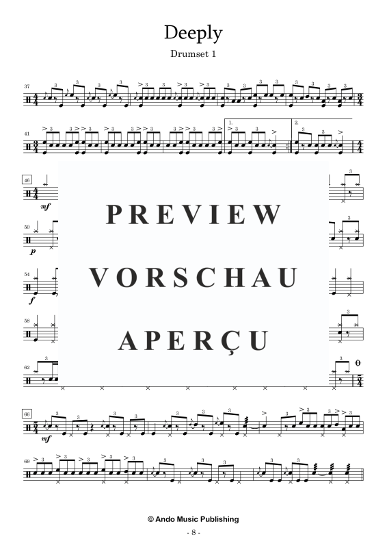 Produktgalerie: Seite 10 von 11 Deeply, , Drumset Duett