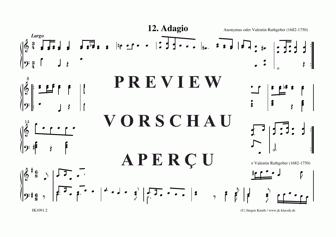 Produktgalerie: Seite 3 von 11 Orgelstücke , , (Orgel/CembaloKlavier Solo)