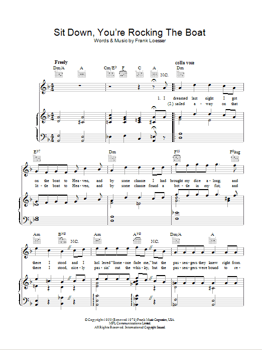 Produktbild zu: Sit Down You're Rockin' The Boat