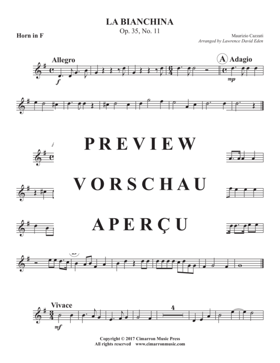 Produktgalerie: Seite 12 von 17 La Biacnhina , , (Blechbläserquintett)