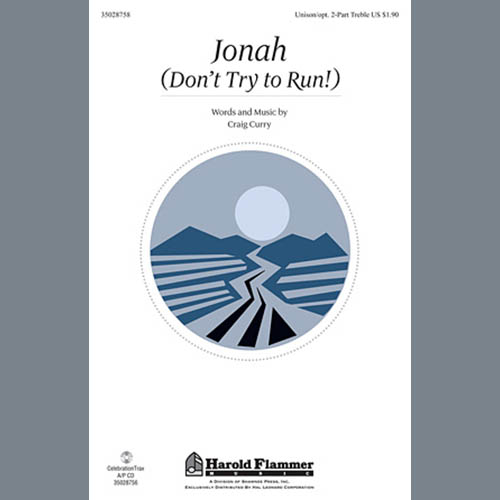 cover: Jonah (Don't Try To Run!), Craig Curry