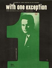 cover: With One Exception, David Houston