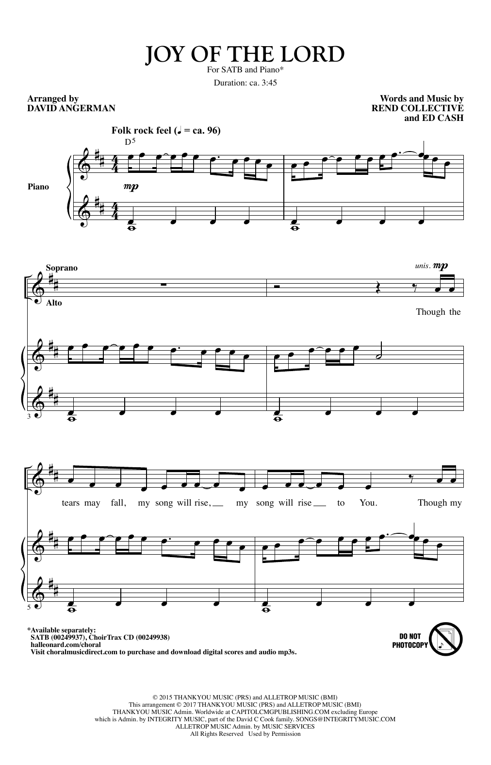 Produktbild zu: Joy Of The Lord