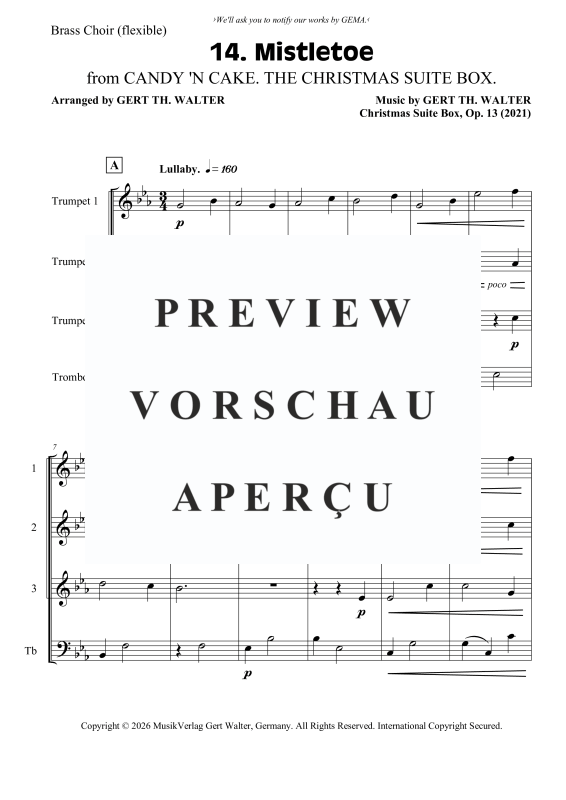 Produktgalerie: Seite 2 von 10 Mistletoe, , Posaunenchor