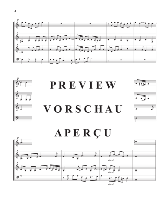 Produktgalerie: Seite 7 von 12 Canzona , , (Blechbläserquartett T T H/P P)