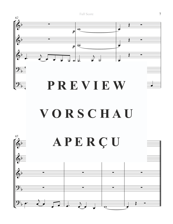 Produktgalerie: Seite 9 von 11 Be Thou My Vision, , Blechbläser Quintett