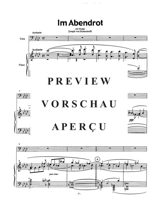 gallery: Two Strauss Songs , , (Tuba + Klavier)