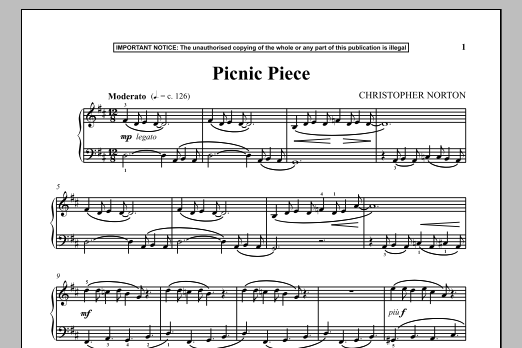 Product gallery: Page 1 of 1 Picnic Piece, Christopher Norton
