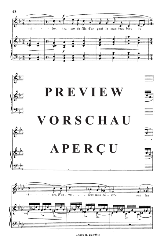 Product gallery: Page 3 of 5 Aurore Op.39 No.1, , Medium Voice and Piano