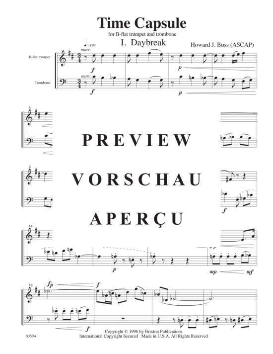 Produktgalerie: Seite 15 von 21 Time Capsule , , (Trompete und Posaune)