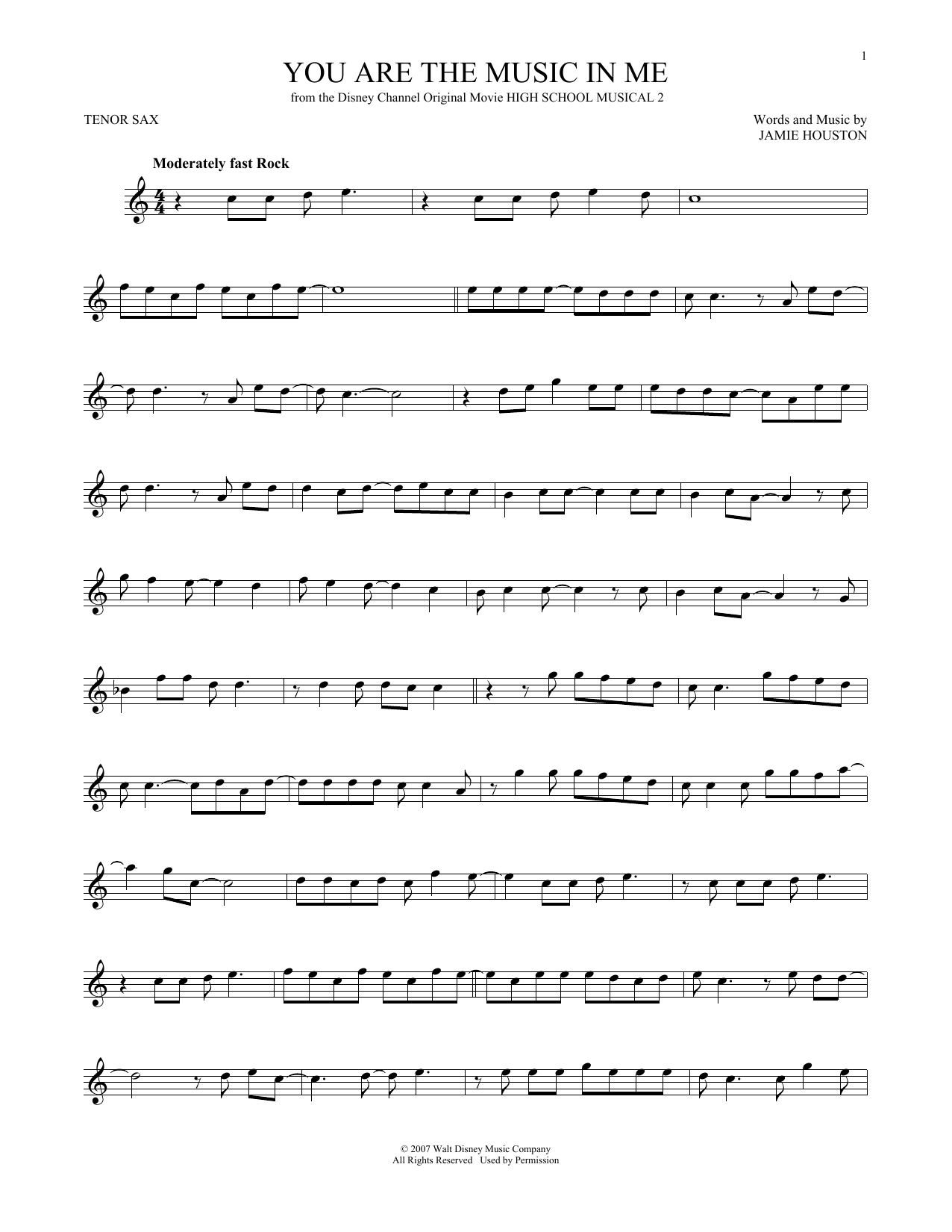 Product gallery: Page 1 of 1 You Are The Music In Me (from High School Musical 2), Zac Efron & Vanessa Hudgens