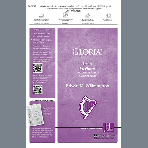 cover: Gloria! (from "Jubilate"), Edwin M. Willmington
