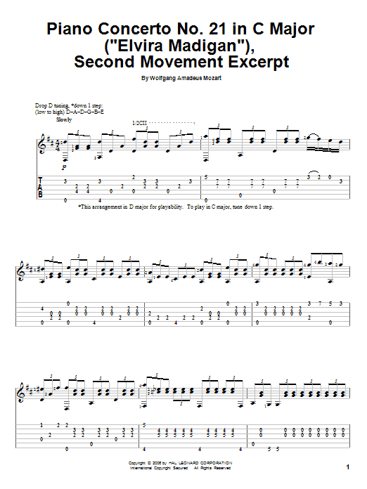 Produktbild zu: Piano Concerto No. 21 in C Major ("Elvira Madigan"), Second Movement Excerpt