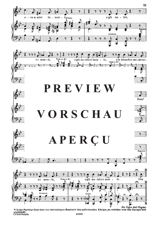 Product gallery: Page 5 of 5 Con rauco mormorio, , Alto Solo and Piano