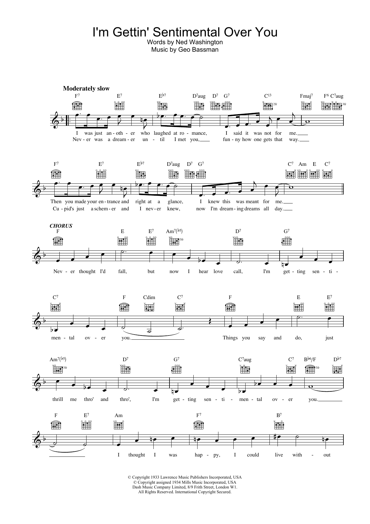 Produktbild zu: I'm Gettin' Sentimental Over You