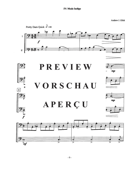 Produktgalerie: Seite 31 von 37 Six Duodecadent Duets , , (Euphonium Duett)