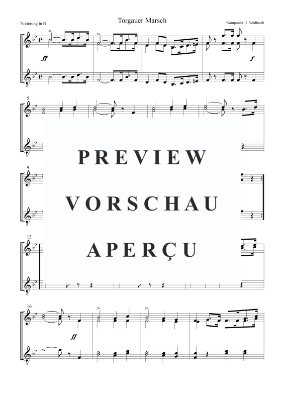 Produktgalerie: Seite 4 von 5 Torgauer Marsch, , Posaunenchor