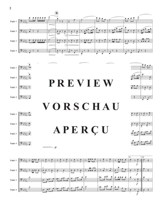 Produktgalerie: Seite 4 von 21 Washington Grays , , (Euphonium Quartett)