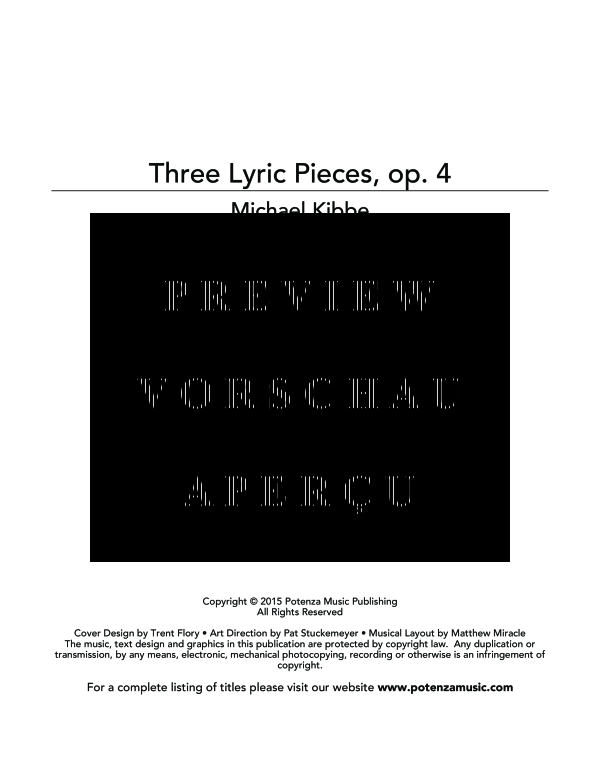 Product gallery: Page 3 of 8 Three Lyric Pieces, Op. 4, , (Tuba Solo)
