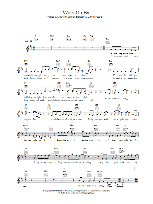 Produktbild zu: Walk On By