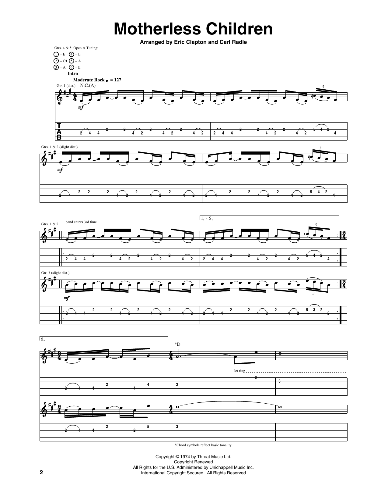 Product gallery: Page 1 of 1 Motherless Children, Eric Clapton