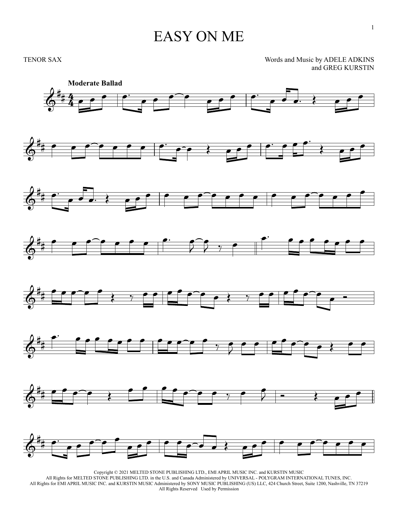 Product gallery: Page 1 of 1 Easy On Me, Adele