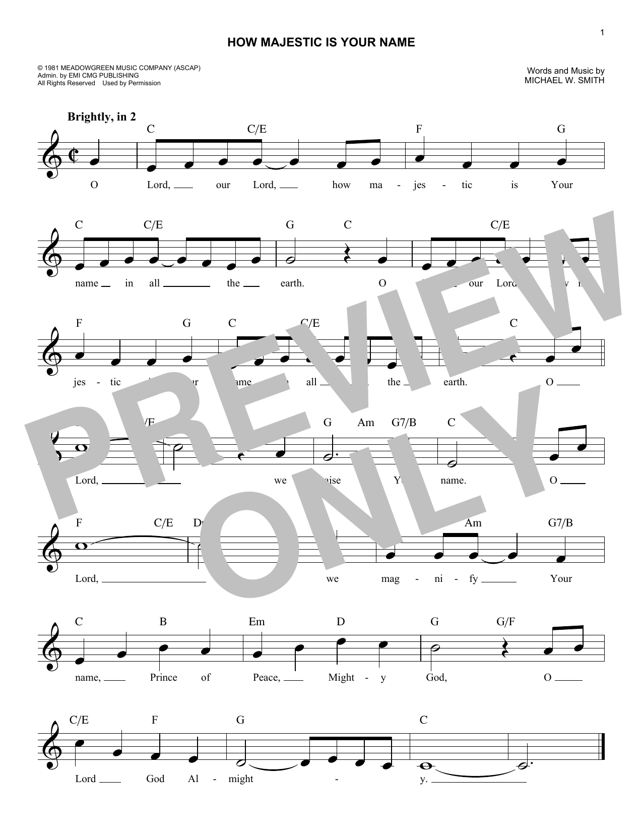 Produktbild zu: How Majestic Is Your Name