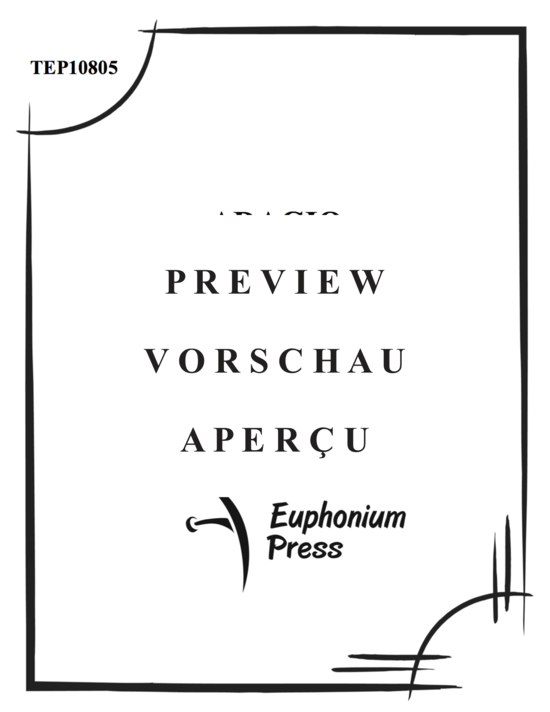 Product gallery: Page 2 of 21 Adagio , , (Euphonium/Tuba Quartet)