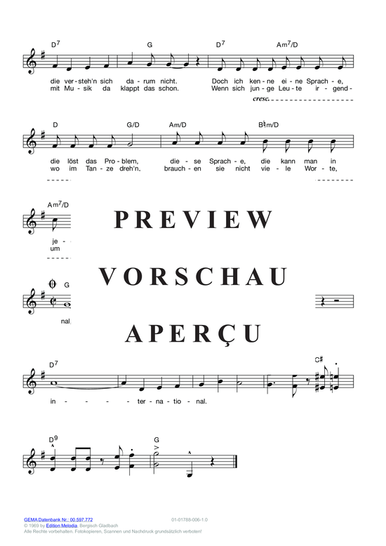 gallery: Hey, das ist Musik für dich , March, Peggy, (Melodie-Stimmen in C/B/Es)