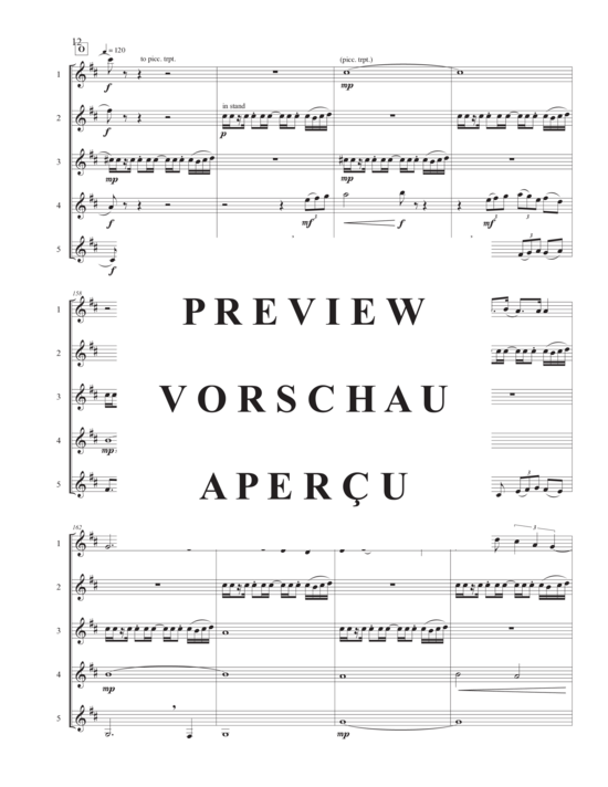 Produktgalerie: Seite 15 von 21 Blazons Five , , (5-stimmiges Trompetenensemble)