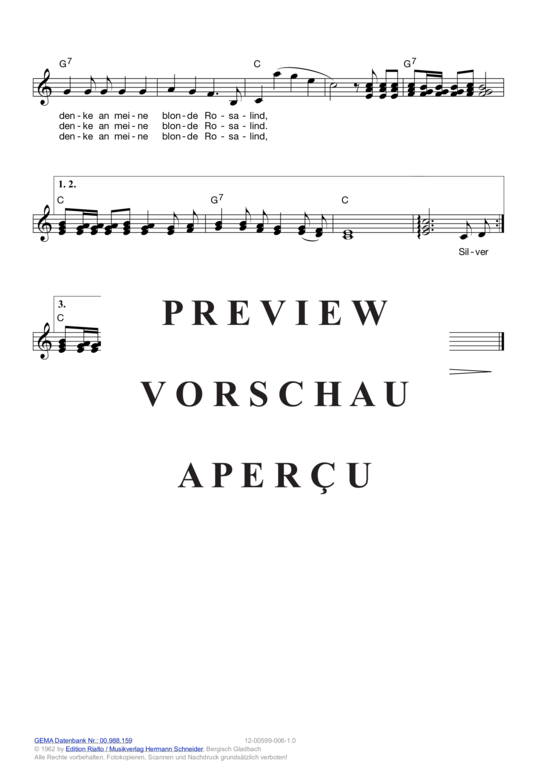 Produktgalerie: Seite 4 von 11 Silvermoon , Kraus, Peter, (Melodie-Stimmen in C/B/Es)