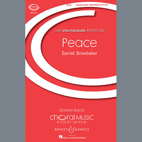 cover: Peace, Daniel Brewbaker, Chor