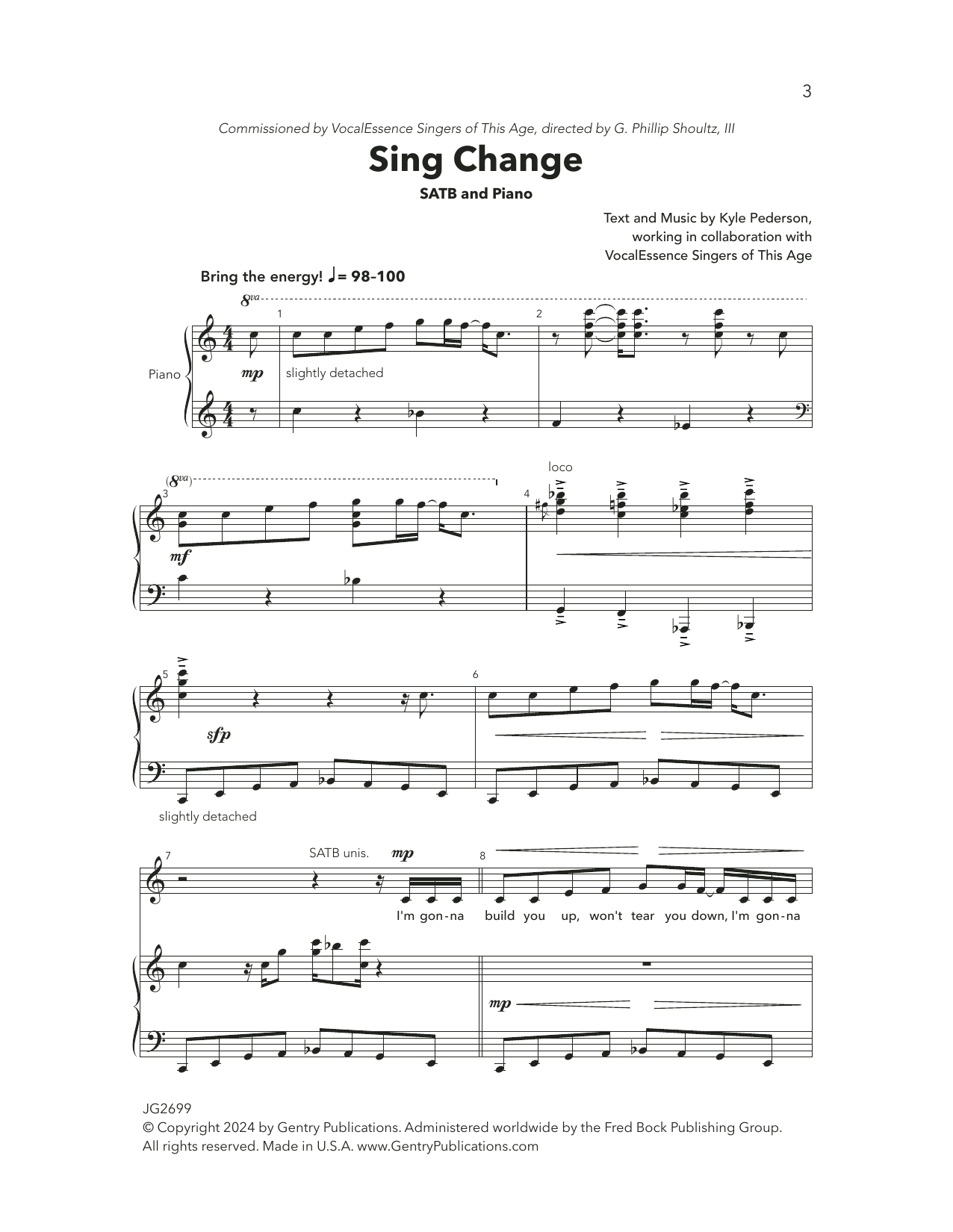 Product picture to: Sing Change