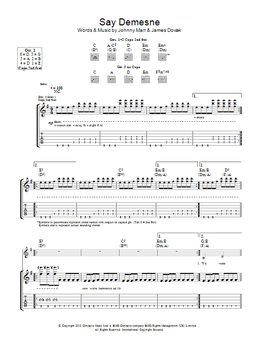 Produktgalerie: Seite 1 von 1 Say Demesne, James Doviak, Gitarre
