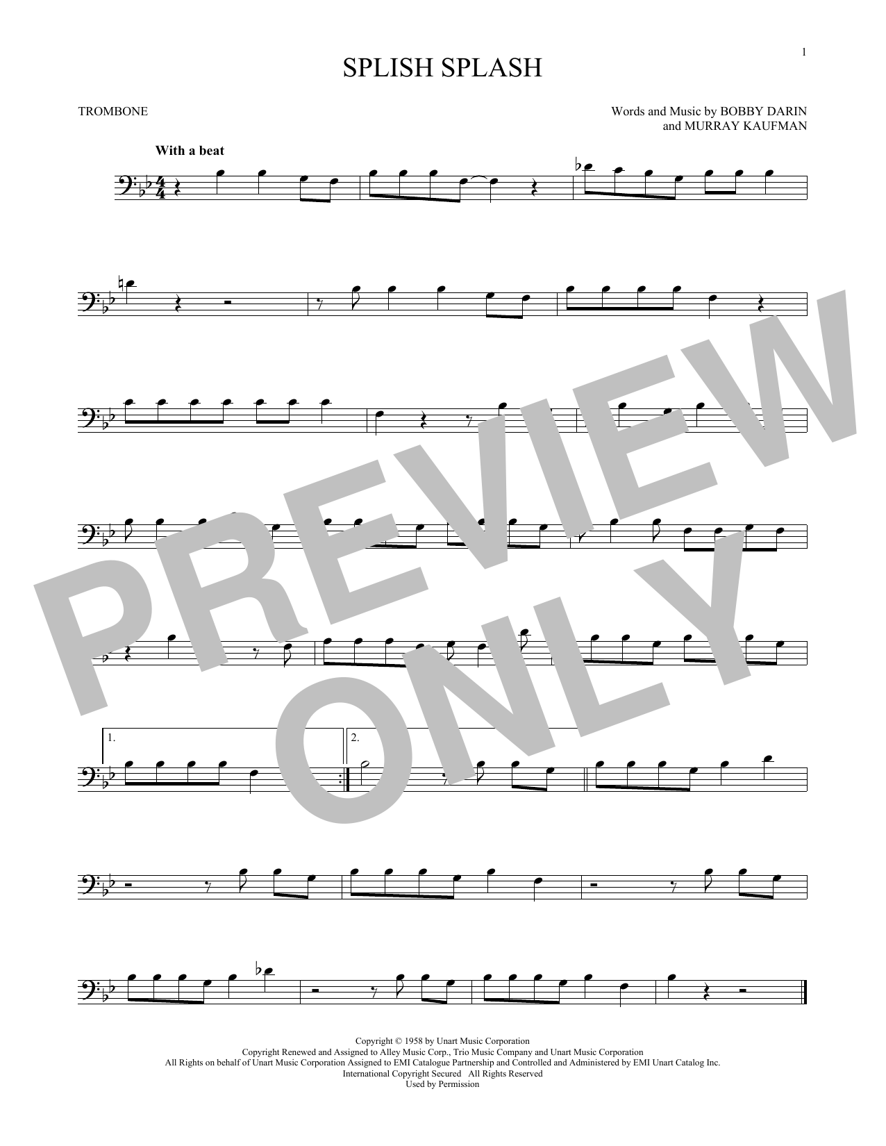 Product gallery: Page 1 of 1 Splish Splash, Bobby Darin