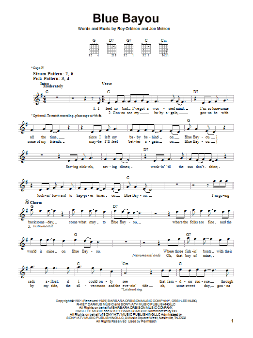 Product picture to: Blue Bayou - Linda Ronstadt