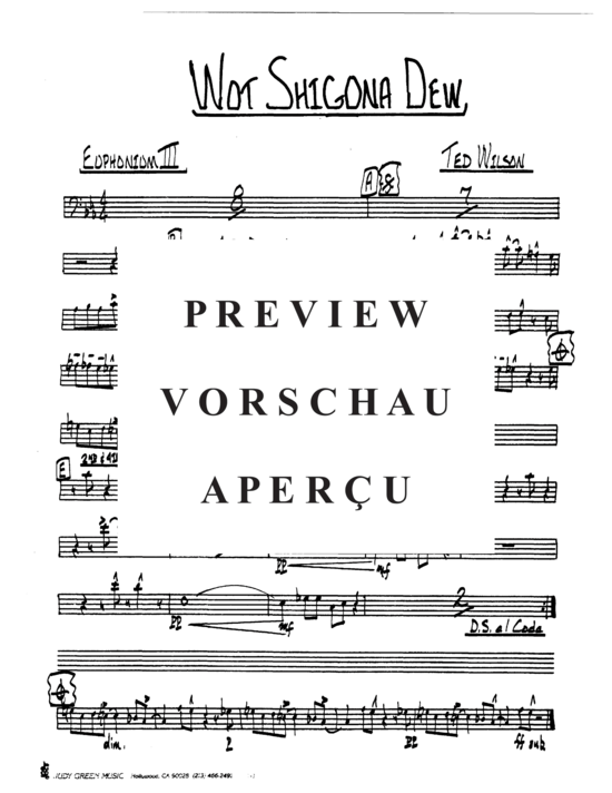 Produktgalerie: Seite 10 von 15 Wot Shigona Dew , , (Tuba Quintett + Band)