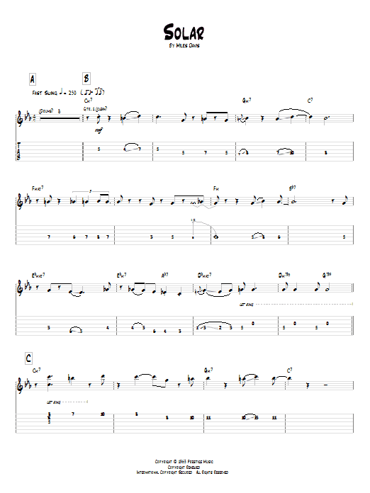 Product gallery: Page 1 of 1 Solar, Pat Metheny
