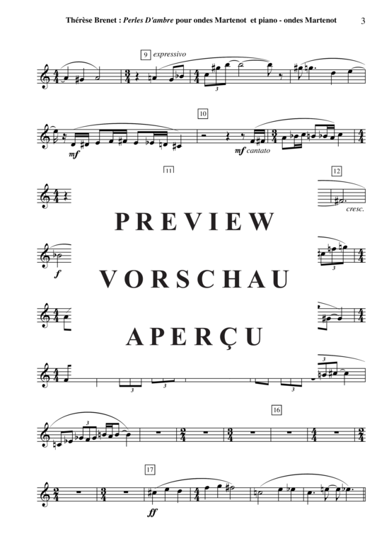 Product gallery: Page 17 of 18 Perles d'Ambre , , (Ondes Martenot + Klavier)
