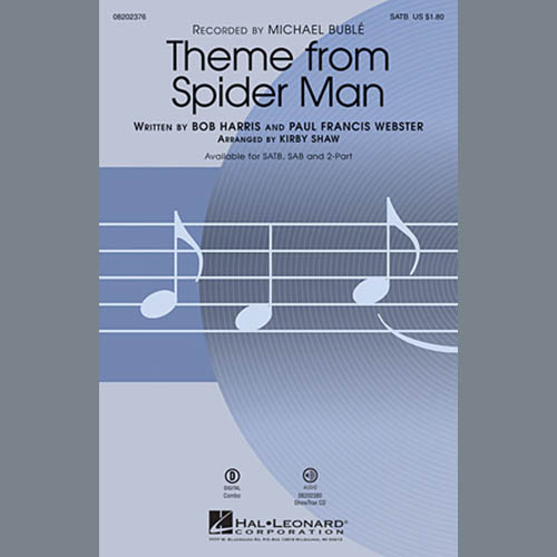 cover: Theme From Spider-Man (arr. Kirby Shaw), Michael Bublé