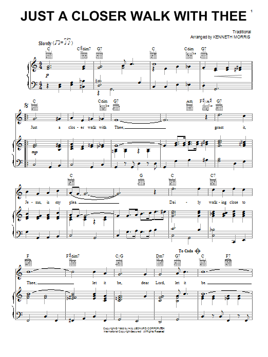 Produktbild zu: Just A Closer Walk With Thee