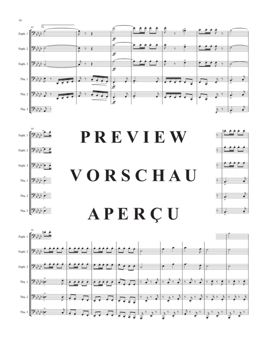 Product gallery: Page 17 of 21 Suite for Six Tubas , , (Tuba Ensemble)