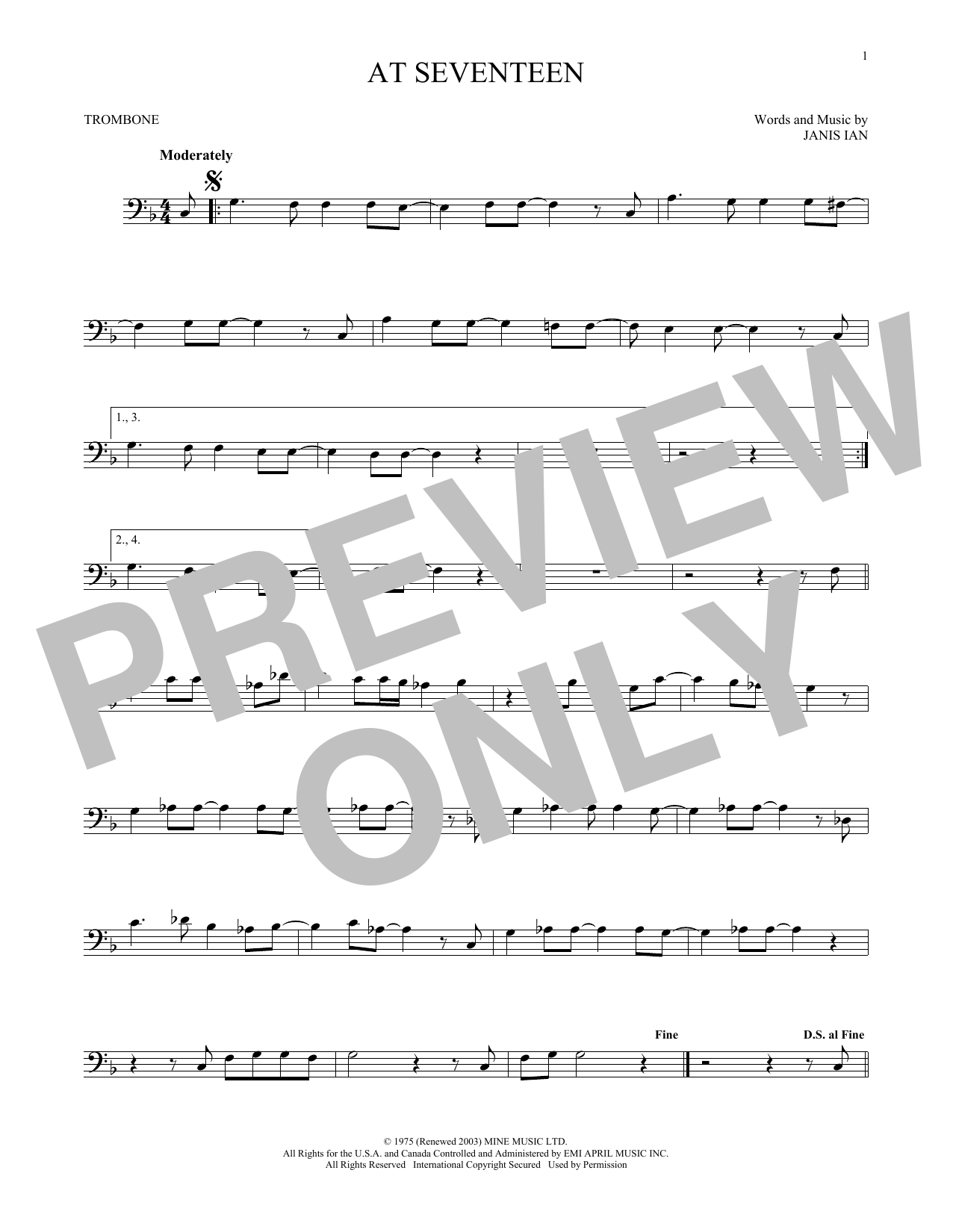 Product gallery: Page 1 of 1 At Seventeen, Janis Ian