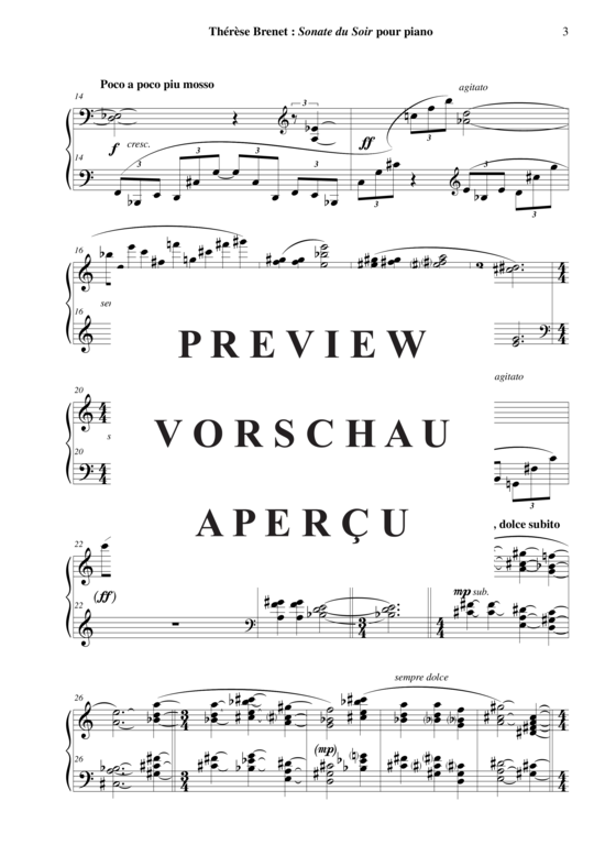 Product gallery: Page 4 of 8 Sonate du Soir , , Piano Solo