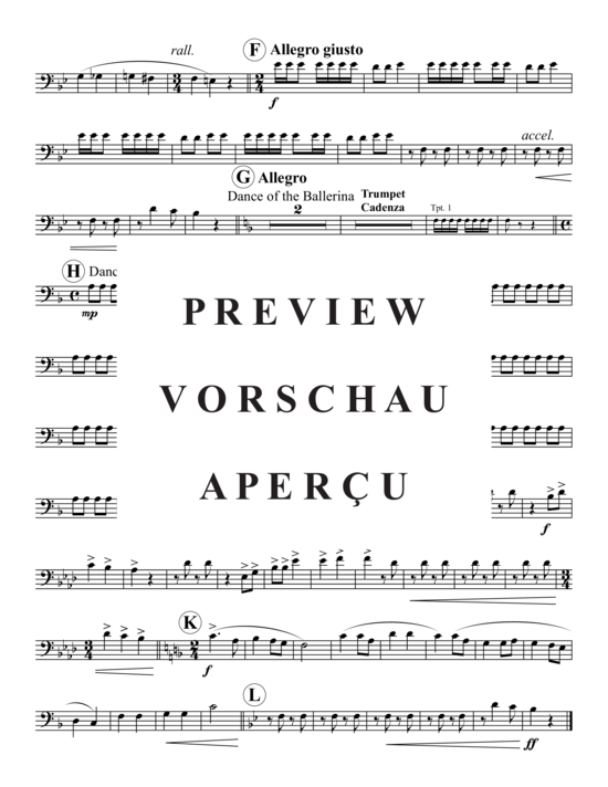 Produktgalerie: Seite 15 von 17 Scenes from Petrushka , , (Blechbläserquintett)